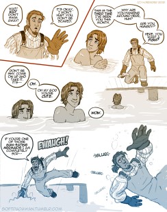 Merboy Ezra Sketch Comic 2/2